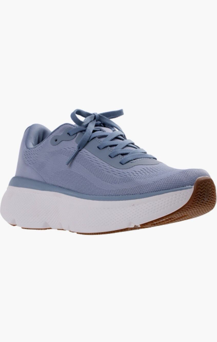 NWB Revitalign Gaia Walking Sneaker, Size 10 Wide, Blue